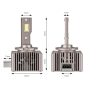 Preview: AMiO D1S / D1R LED Plug & Play XD-Series Canbus Headlight 6500K Duobox