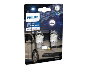 Philips W21/5W T20 LED Ultinon Pro3100 SI 6000K Cool White