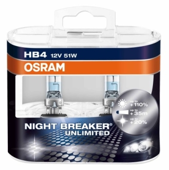 Osram HB4 Night Breaker Unlimited 9006NBU (2Stk.)