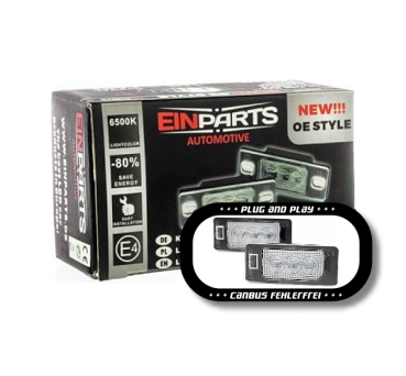 EinParts EP101OE Audi LED Kennzeichenbeleuchtung