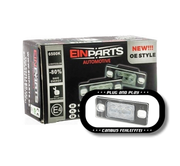 EinParts EP103OE VW LED Kennzeichenbeleuchtung