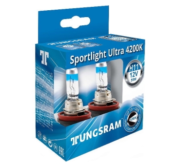 Tungsram H11 Sportlight Ultra 4200K +30 12V Duobox