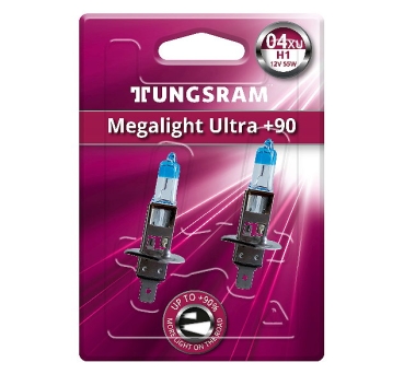Tungsram H1 Megalight Ultra +90 12V Duoblister