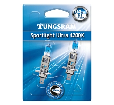 Tungsram H1 Sportlight Ultra 4200K +30 12V Duoblister