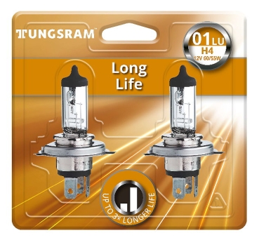 Tungsram H4 Long Life 12V Duoblister