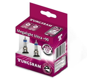 Tungsram HB4 Megalight Ultra +90 12V Duobox