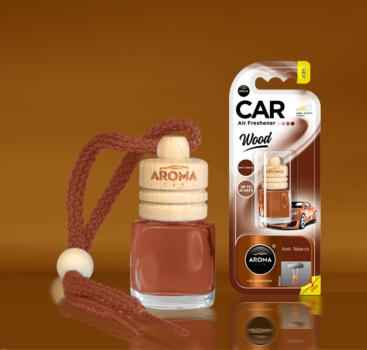 Aroma Auto Lufterfrischer Innenraumduft Wood Little Bottle Anti Tobacco