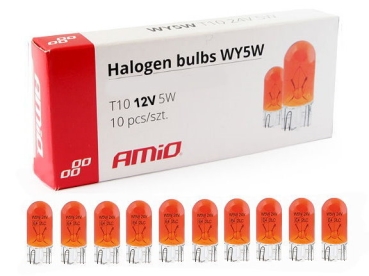 AMiO WY5W T10 Halogen Lampe 12V 5W (10 Stk.)