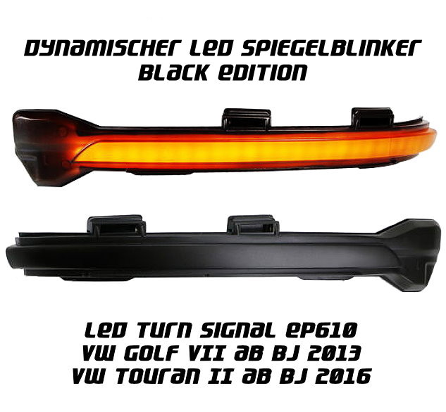 LED Spiegelblinker Blinker für VW GOLF 7 Touran II VII Variant GTI GTD