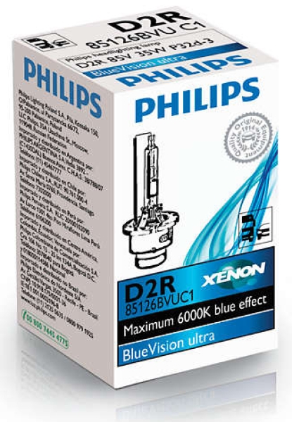 Philips D2R Xenon BlueVision ultra 85126BVUC1 (1Stk.)